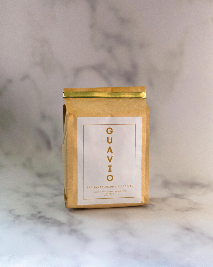 1 Pound bag Medium-dark. Organic. Single-origin Colombian coffee sourced directly from the Guavio region. Rich, smooth, and full of story